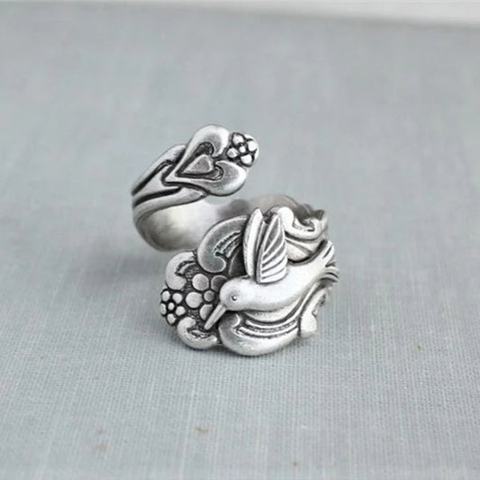 Kolibri Blume Ring