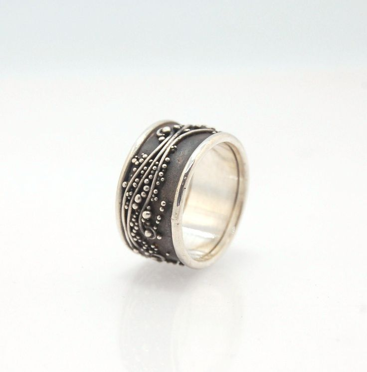 Vintage Dark Silver Ring