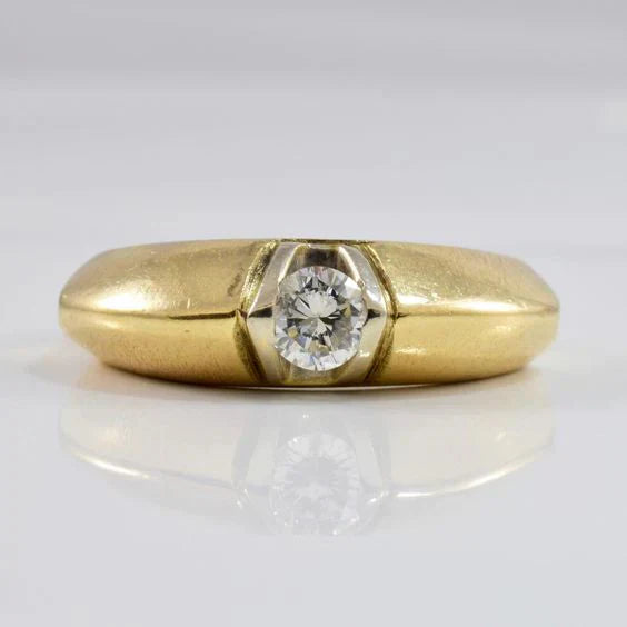 Vintage Zirkonia Gold Ring